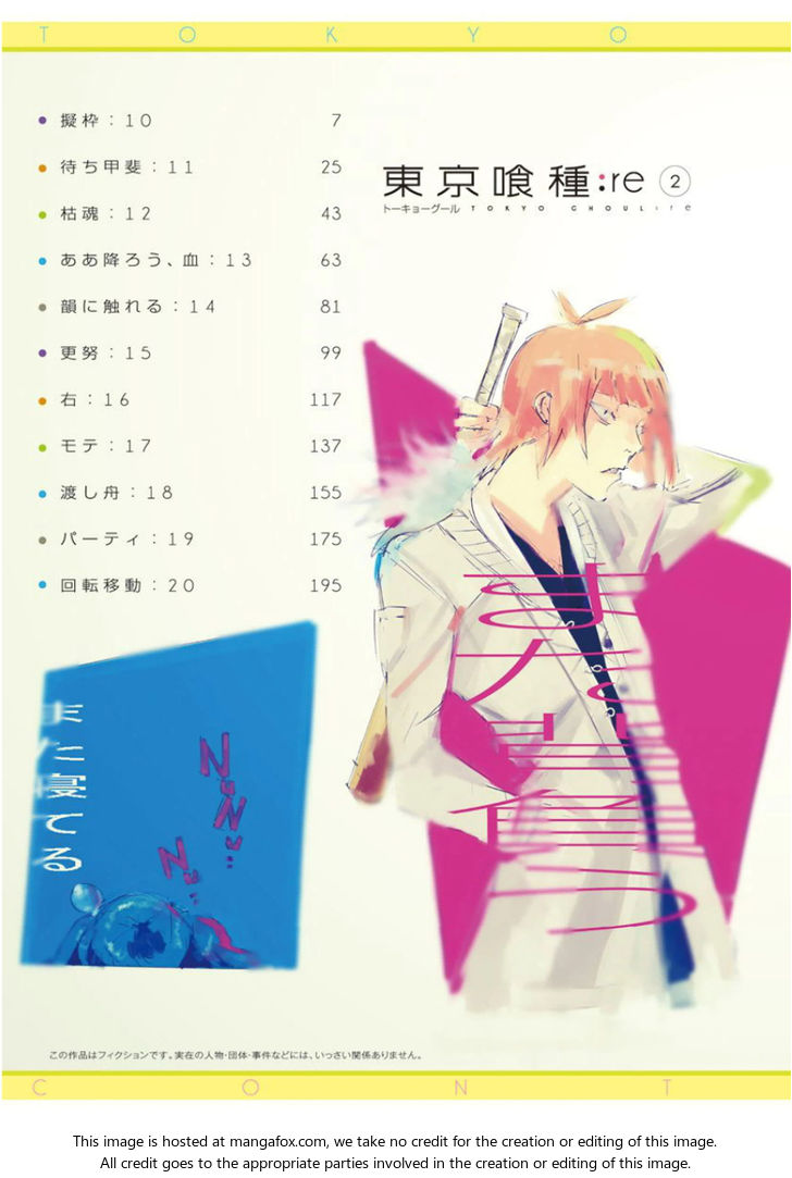 Read Tokyo Ghoul re en Manga Online