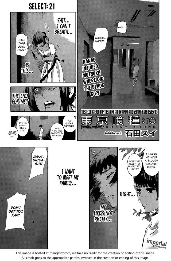 Read Tokyo Ghoul re en Manga Online