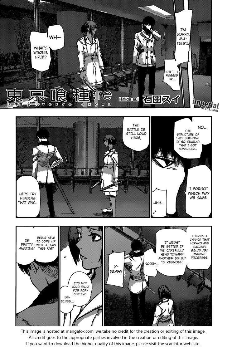 Read Tokyo Ghoul re en Manga Online