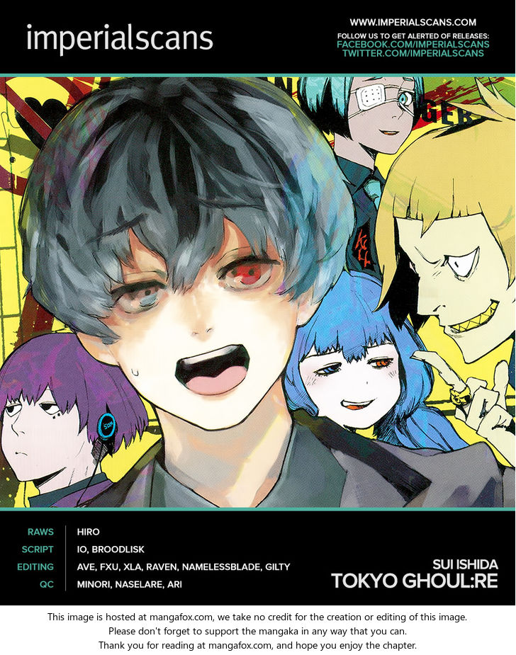 Read Tokyo Ghoul re en Manga Online