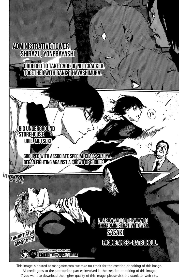 Read Tokyo Ghoul re en Manga Online