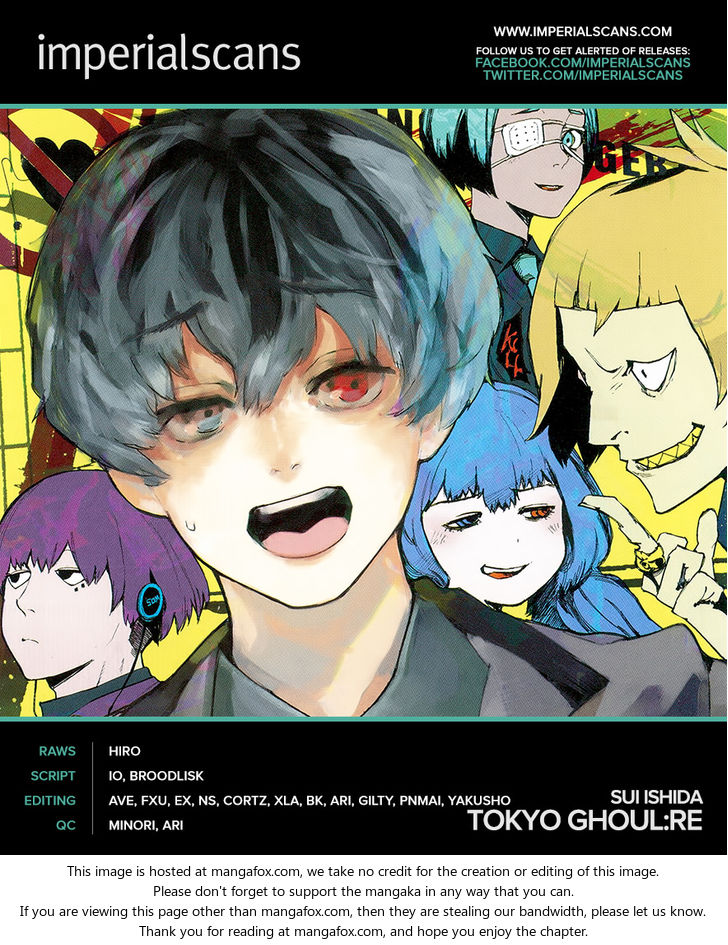 Read Tokyo Ghoul re en Manga Online