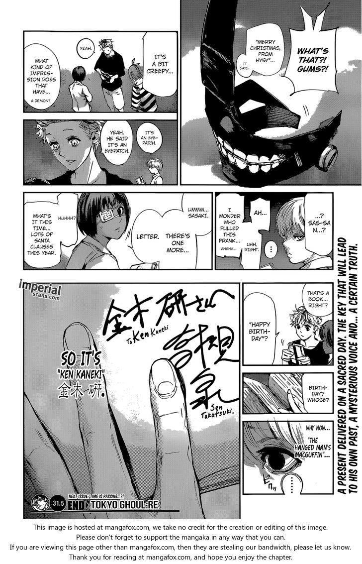 Read Tokyo Ghoul re en Manga Online