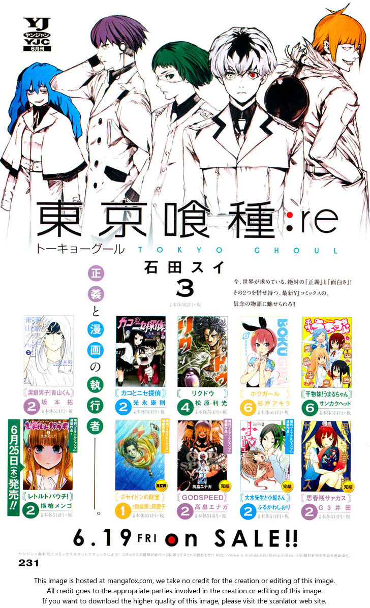 Read Tokyo Ghoul re en Manga Online