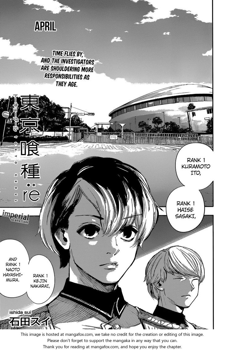 Read Tokyo Ghoul re en Manga Online