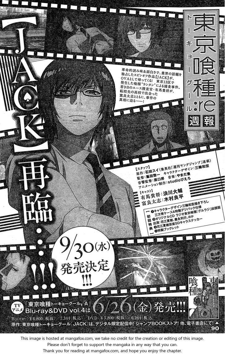 Read Tokyo Ghoul re en Manga Online