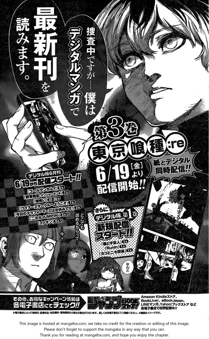Read Tokyo Ghoul re en Manga Online