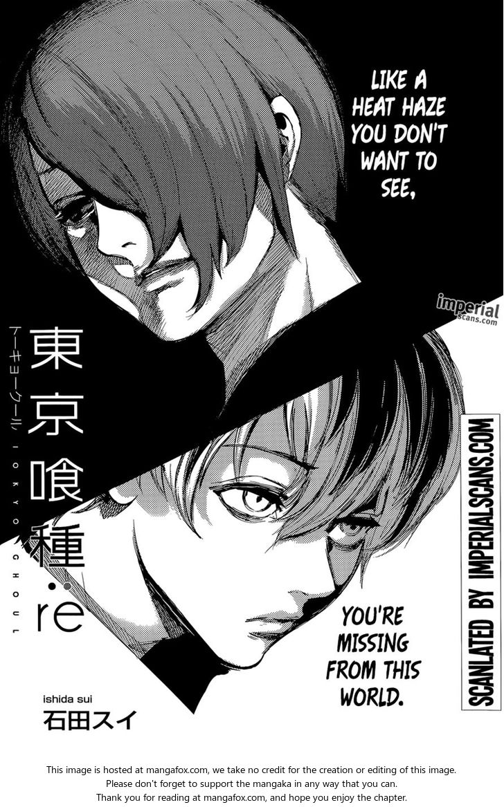 Read Tokyo Ghoul re en Manga Online