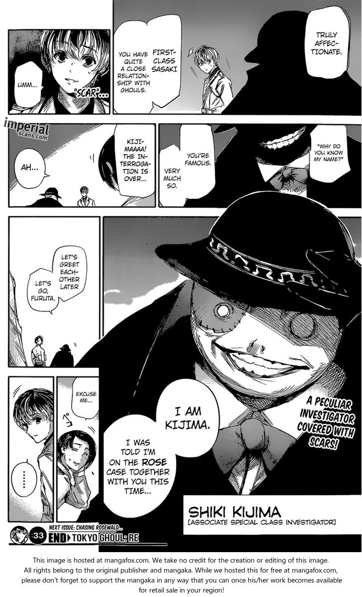 Read Tokyo Ghoul re en Manga Online