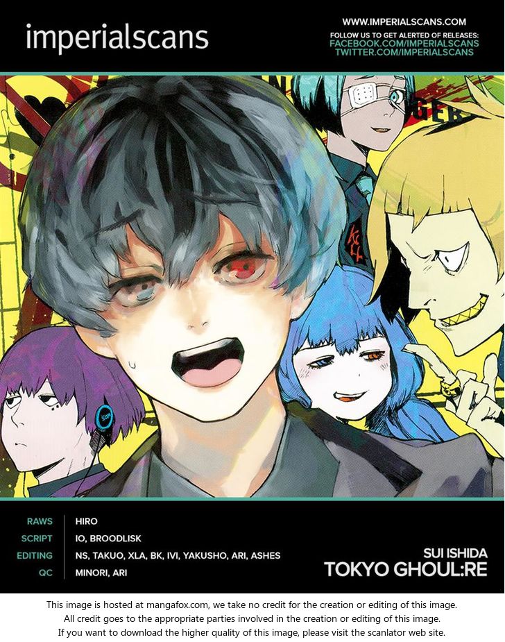 Read Tokyo Ghoul re en Manga Online