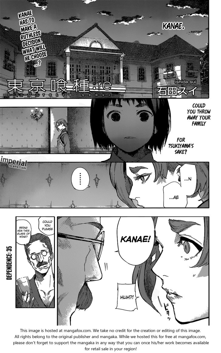 Read Tokyo Ghoul re en Manga Online