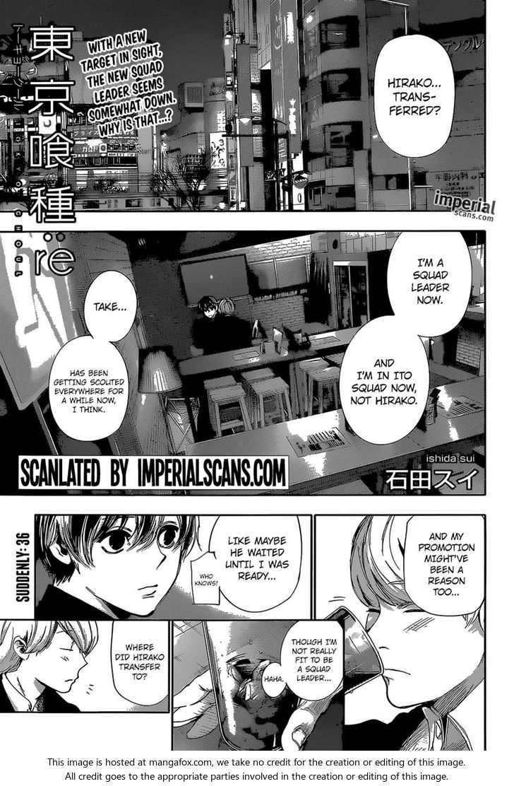 Read Tokyo Ghoul re en Manga Online