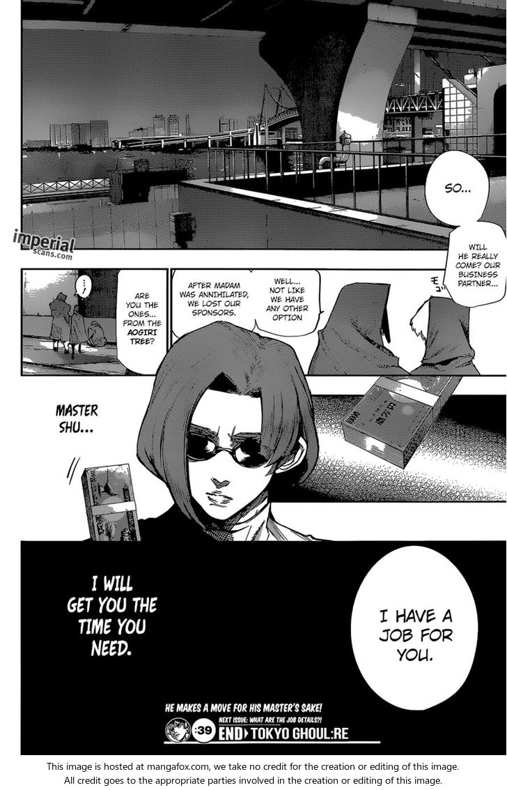 Read Tokyo Ghoul re en Manga Online