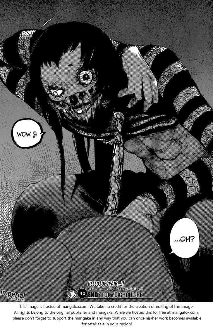 Read Tokyo Ghoul re en Manga Online