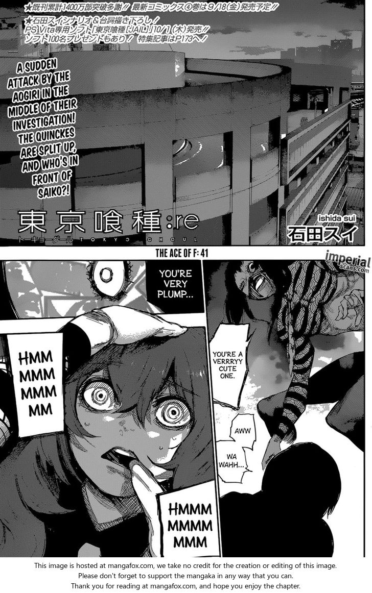 Read Tokyo Ghoul re en Manga Online