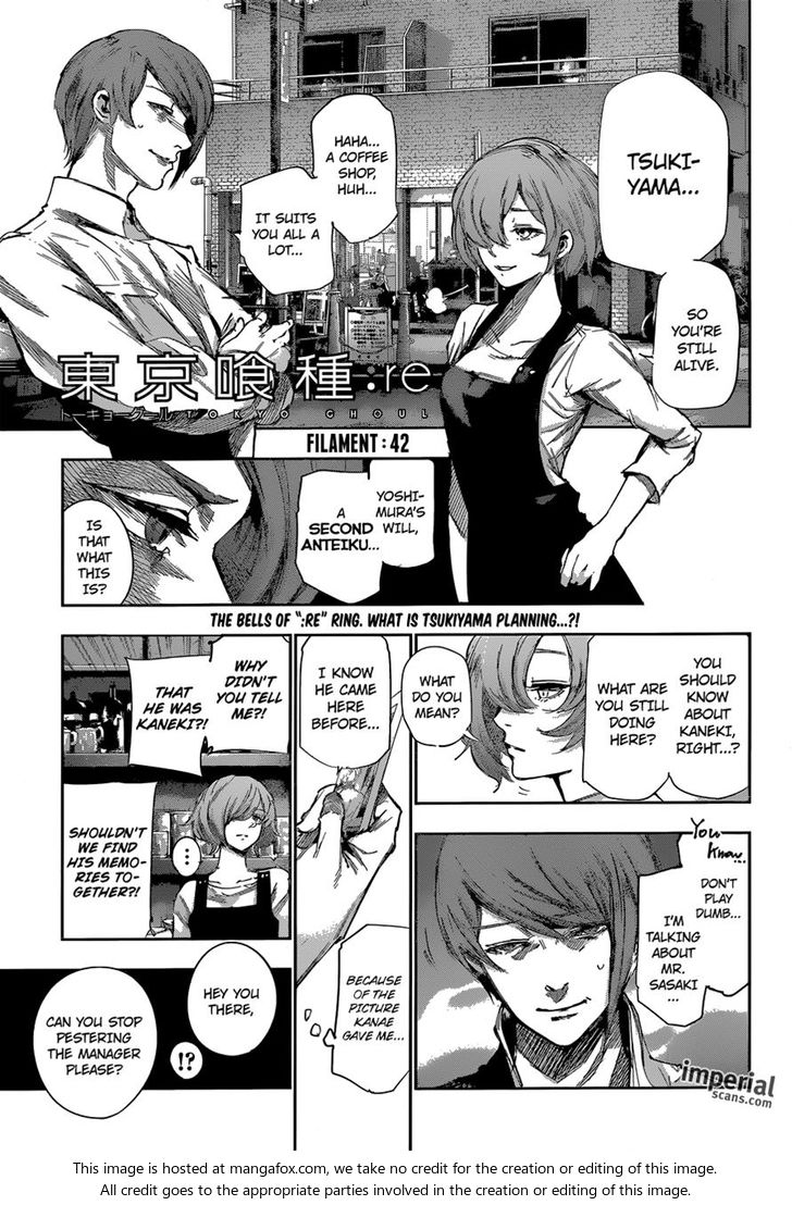 Read Tokyo Ghoul re en Manga Online