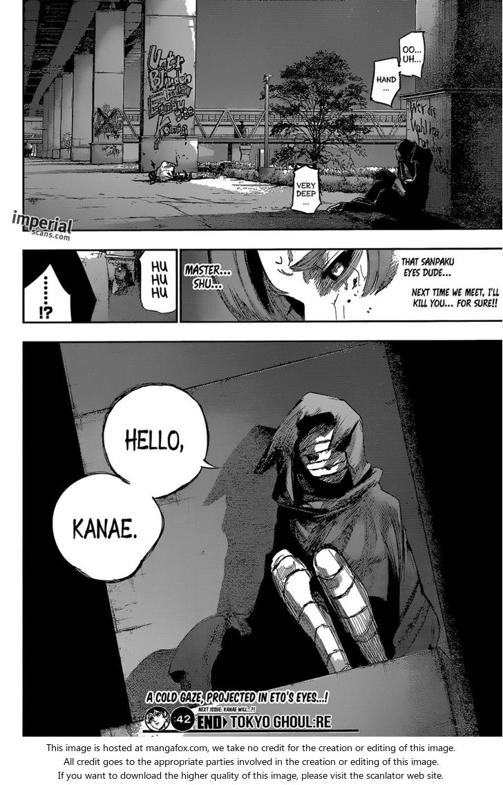 Read Tokyo Ghoul re en Manga Online