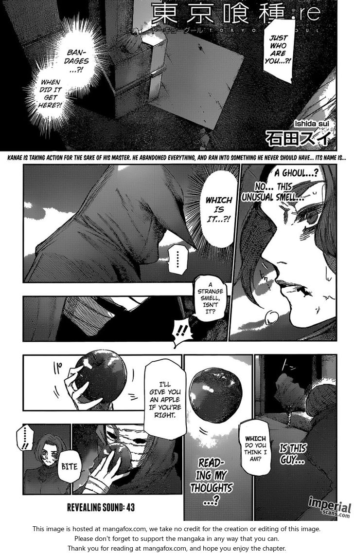 Read Tokyo Ghoul re en Manga Online