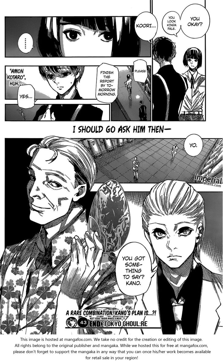 Read Tokyo Ghoul re en Manga Online