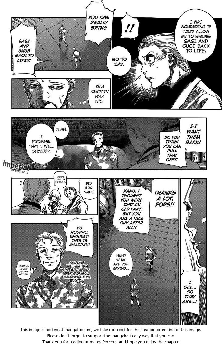 Read Tokyo Ghoul re en Manga Online