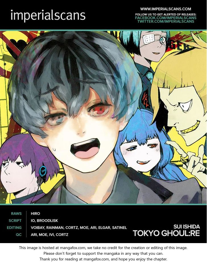 Read Tokyo Ghoul re en Manga Online
