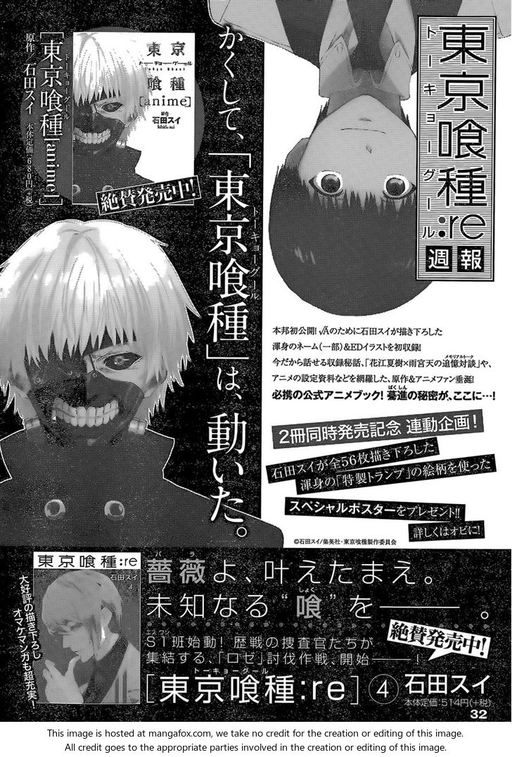 Read Tokyo Ghoul re en Manga Online