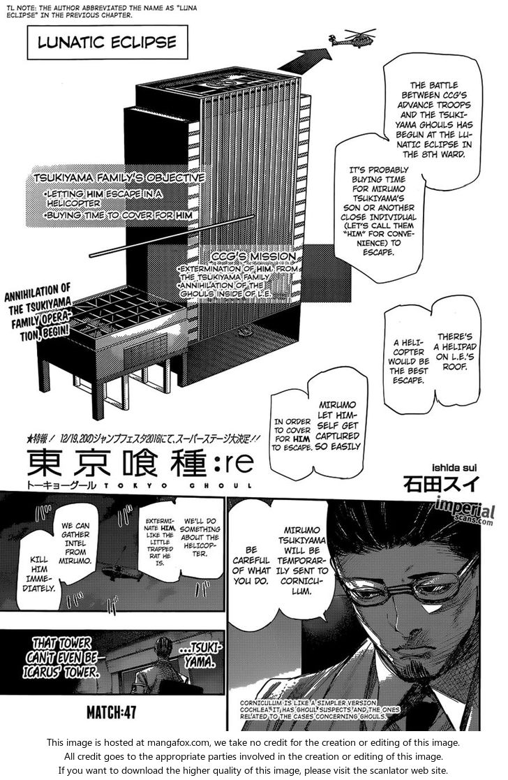 Read Tokyo Ghoul re en Manga Online