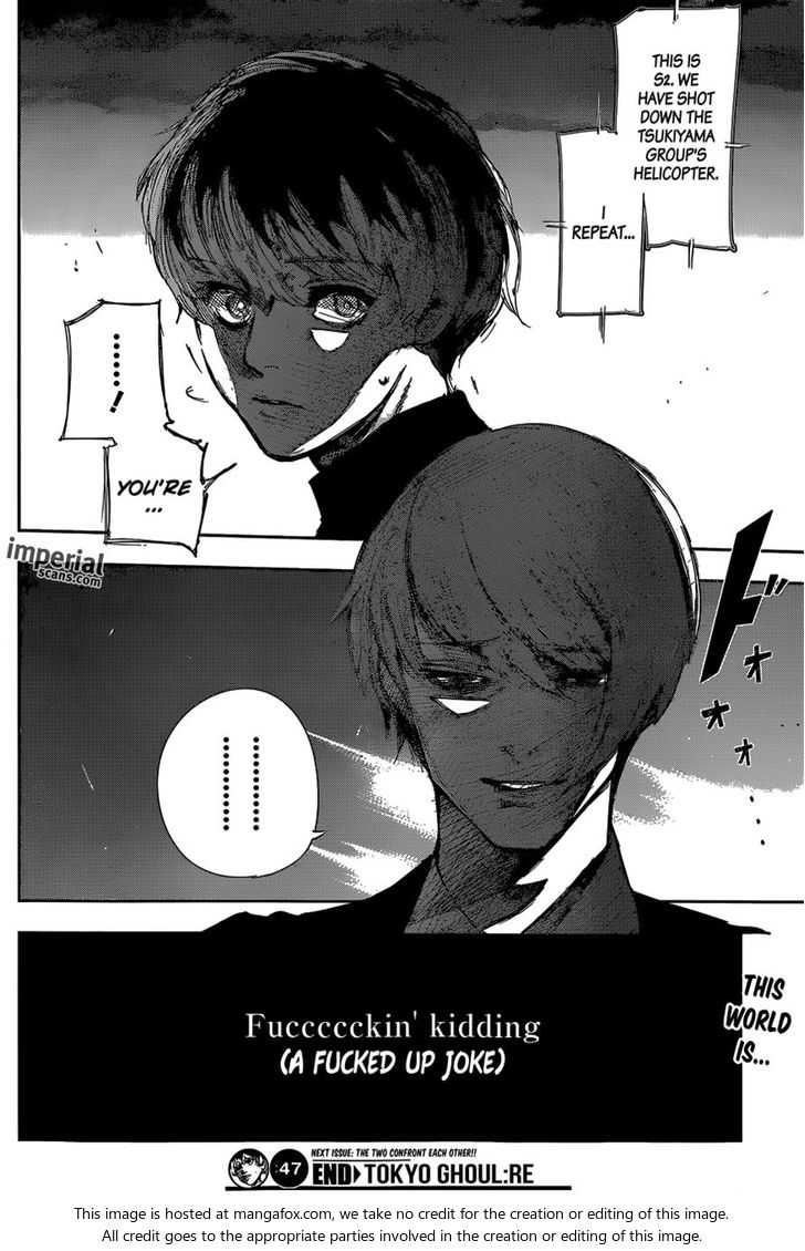Read Tokyo Ghoul re en Manga Online