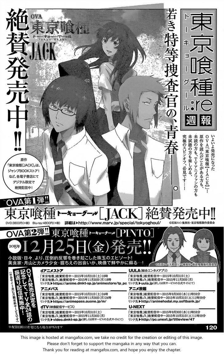 Read Tokyo Ghoul re en Manga Online