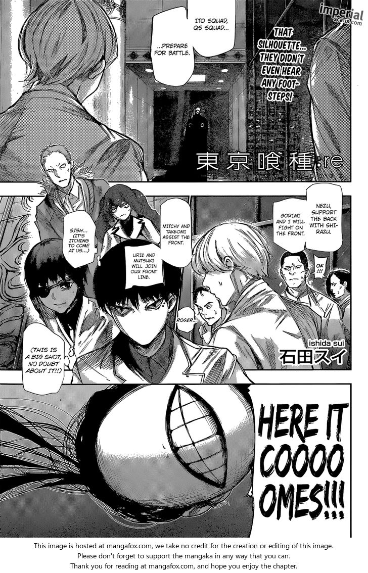 Read Tokyo Ghoul re en Manga Online