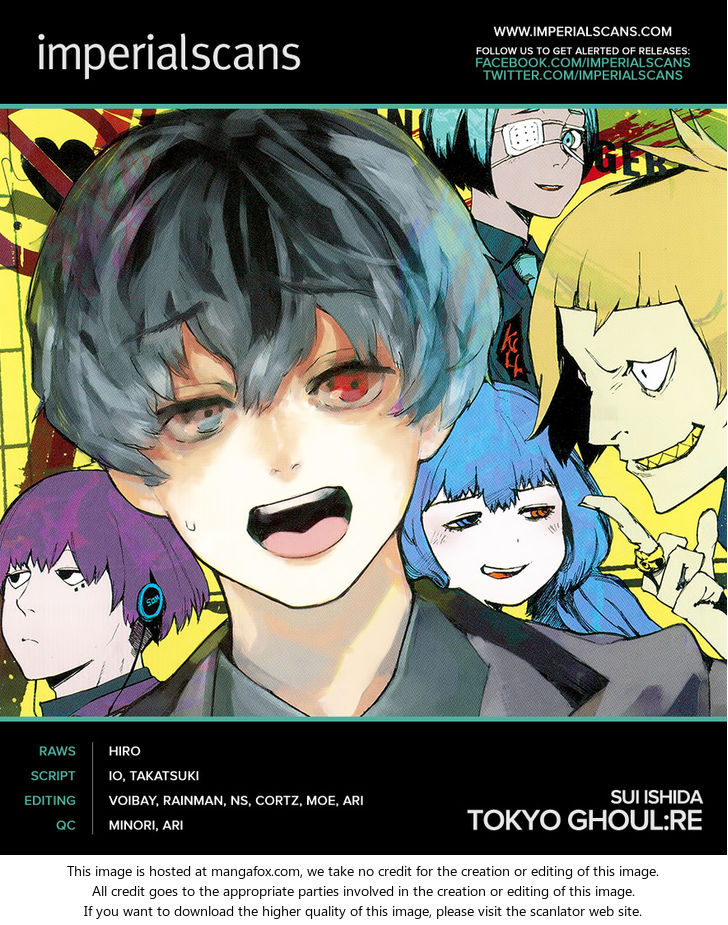 Read Tokyo Ghoul re en Manga Online