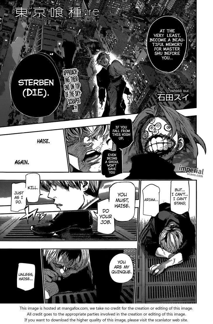 Read Tokyo Ghoul re en Manga Online