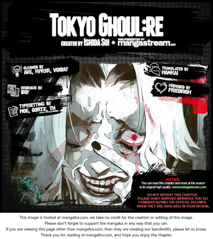 Read Tokyo Ghoul re en Manga Online