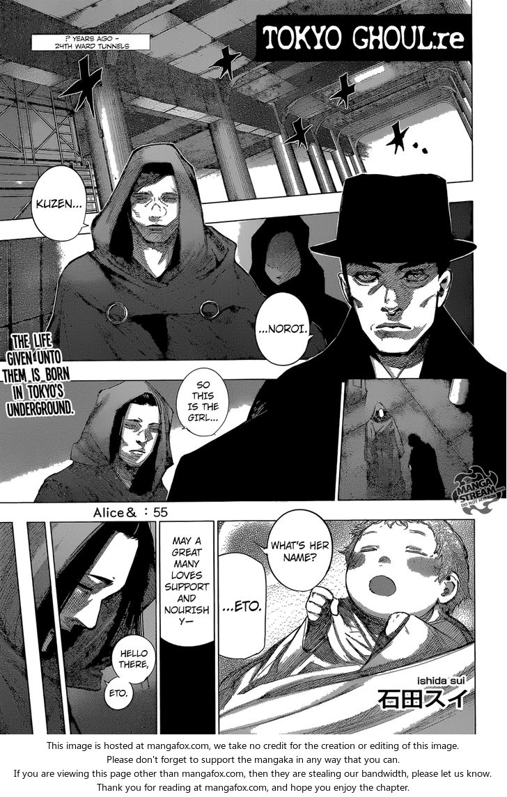 Read Tokyo Ghoul re en Manga Online