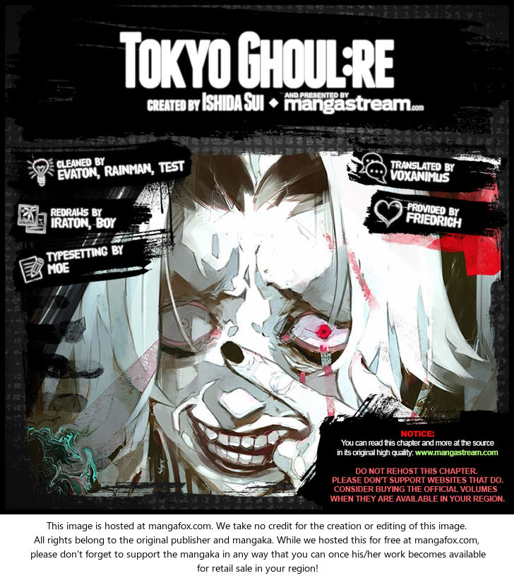 Read Tokyo Ghoul re en Manga Online