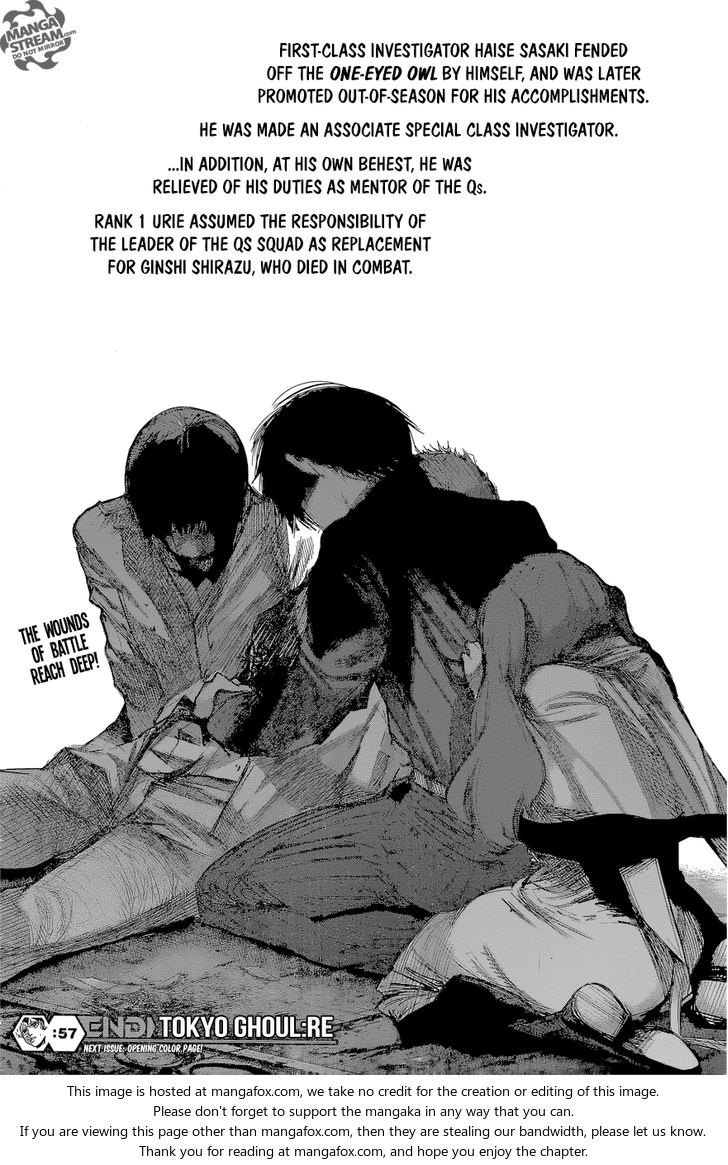 Read Tokyo Ghoul re en Manga Online
