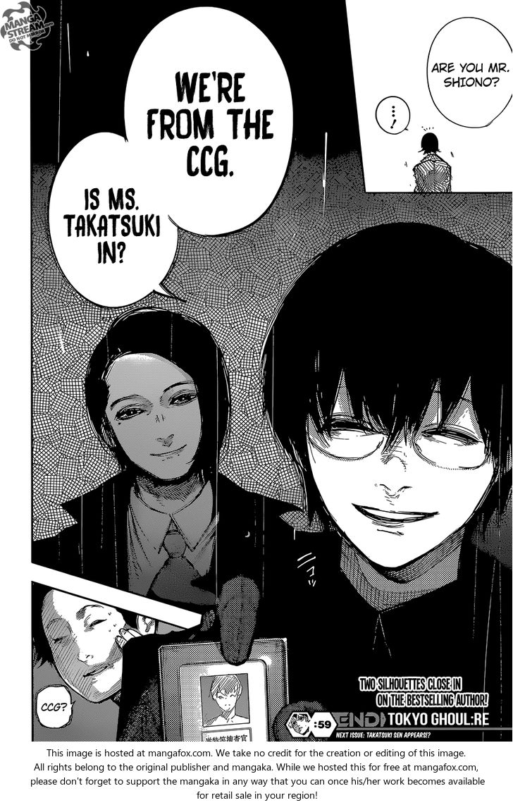 Read Tokyo Ghoul re en Manga Online