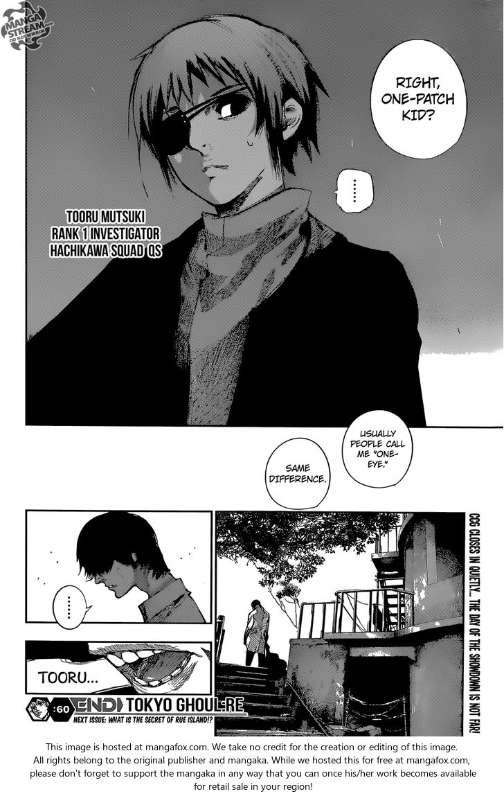 Read Tokyo Ghoul re en Manga Online