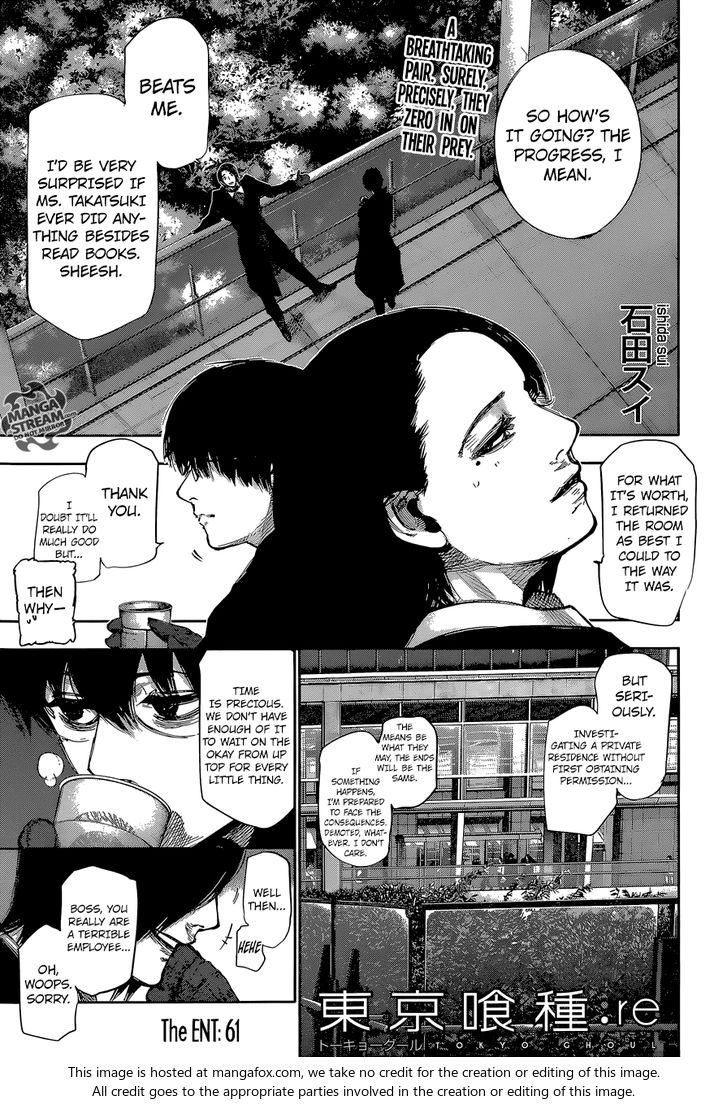 Read Tokyo Ghoul re en Manga Online
