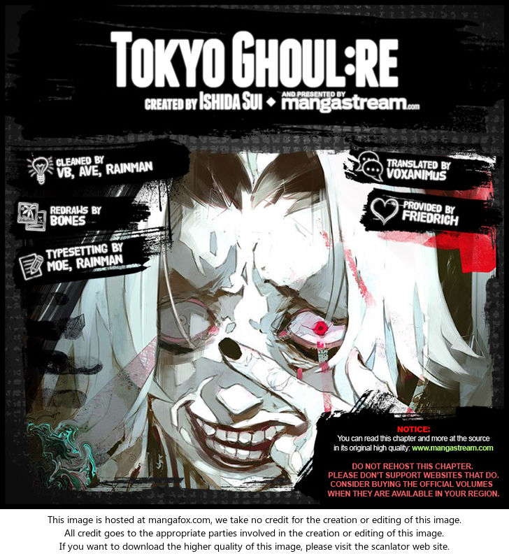 Read Tokyo Ghoul re en Manga Online