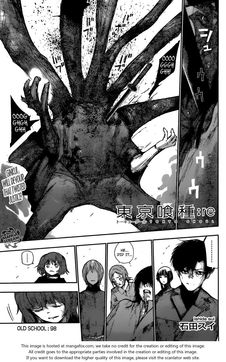 Read Tokyo Ghoul re en Manga Online