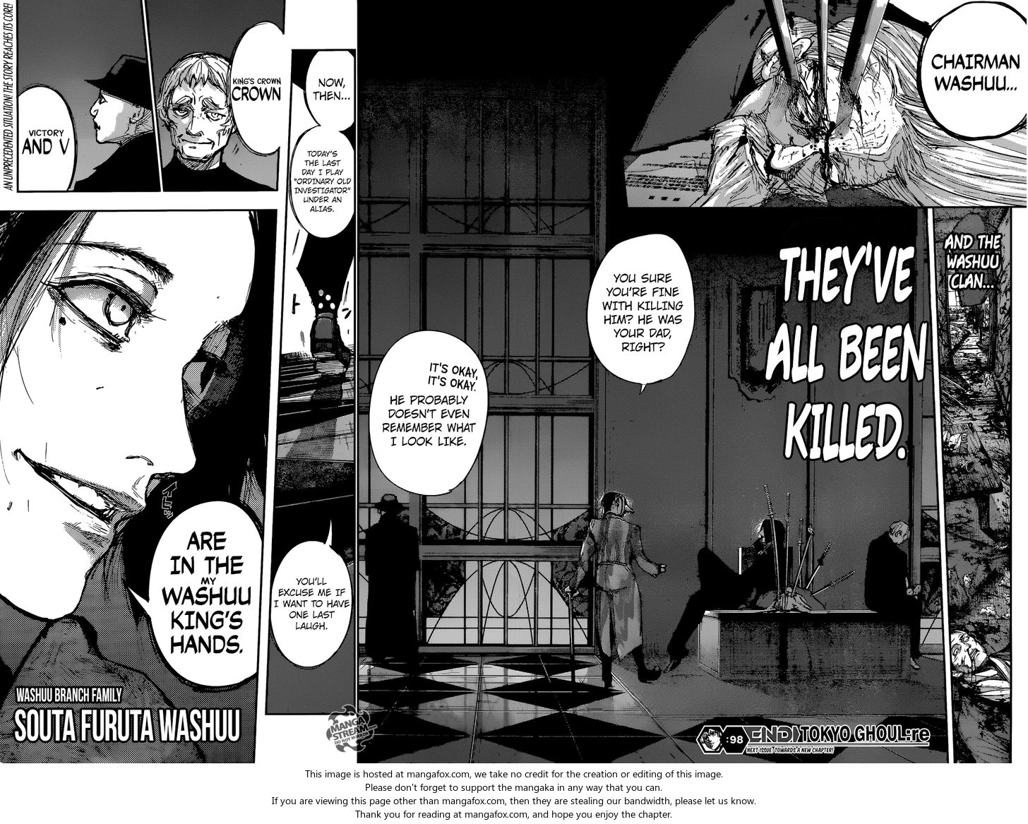 Read Tokyo Ghoul re en Manga Online