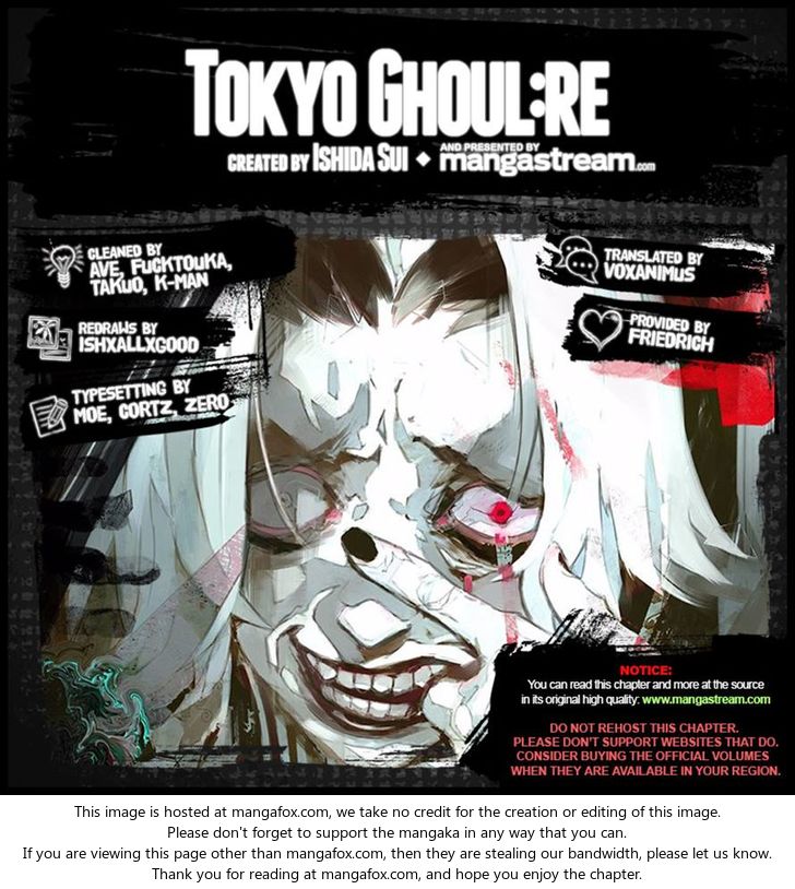 Read Tokyo Ghoul re en Manga Online