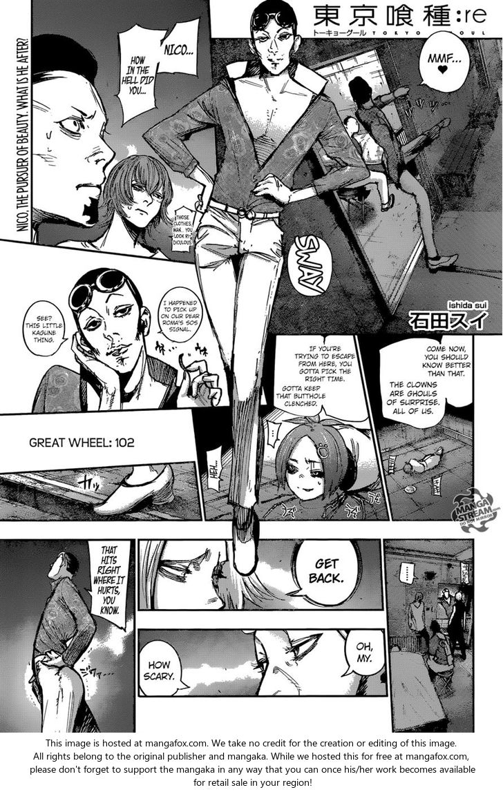 Read Tokyo Ghoul re en Manga Online