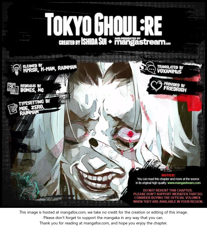 Read Tokyo Ghoul re en Manga Online