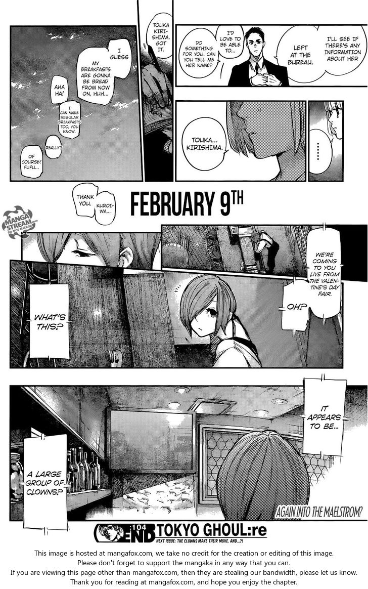 Read Tokyo Ghoul re en Manga Online