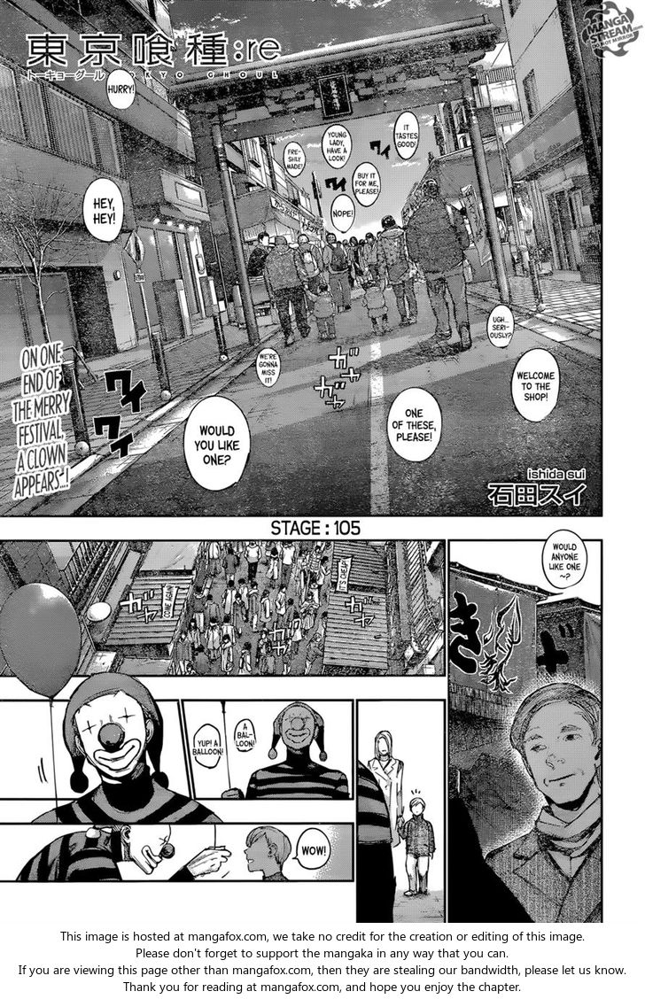 Read Tokyo Ghoul re en Manga Online