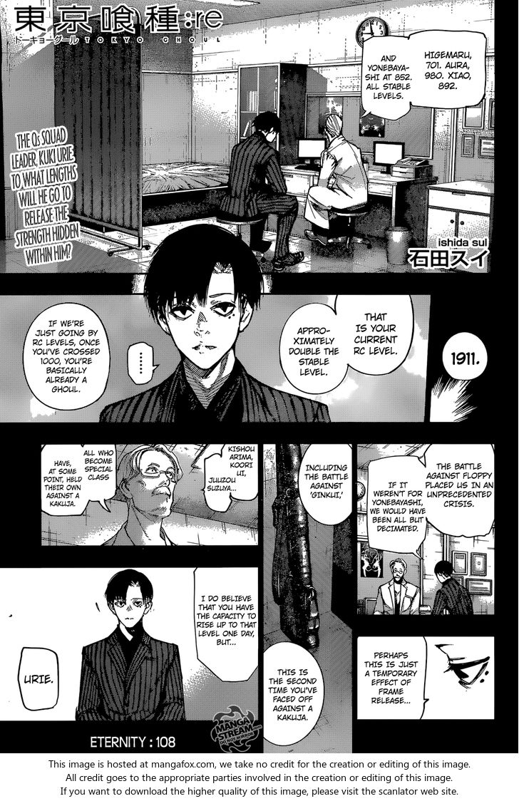 Read Tokyo Ghoul re en Manga Online