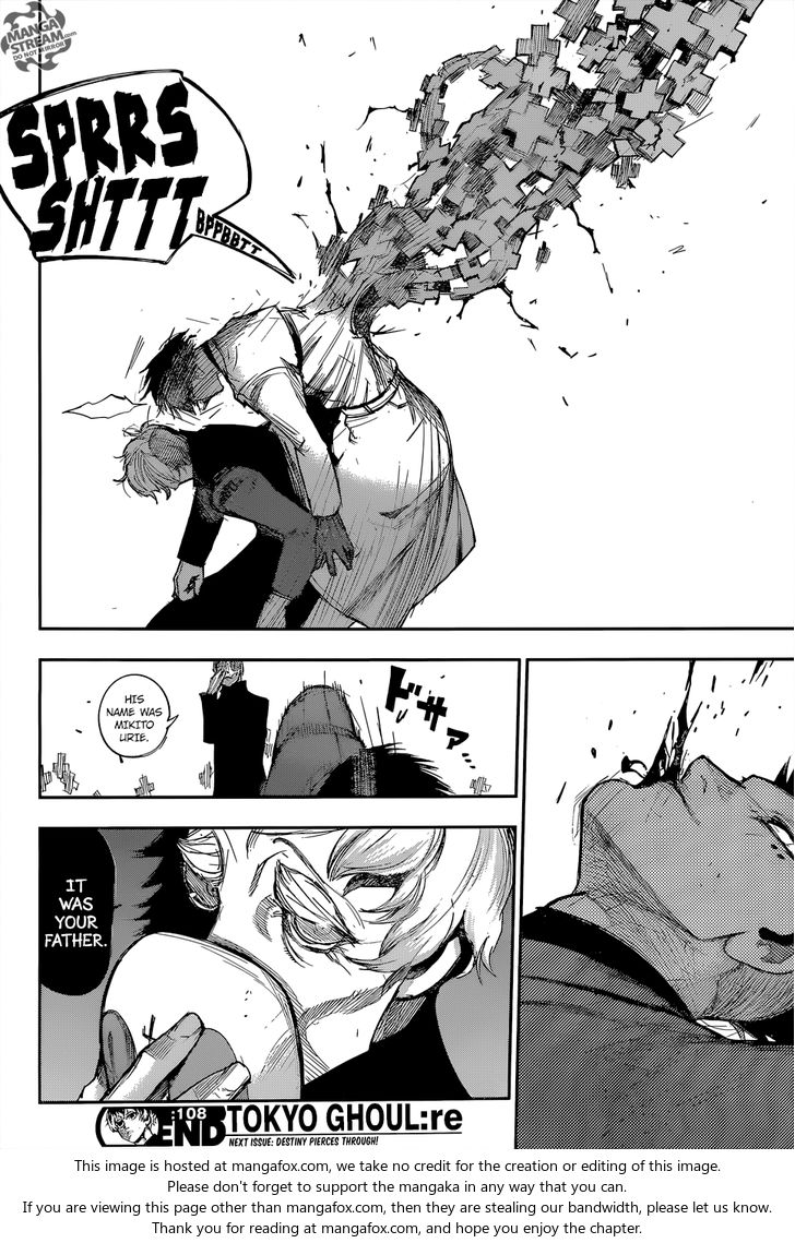 Read Tokyo Ghoul re en Manga Online