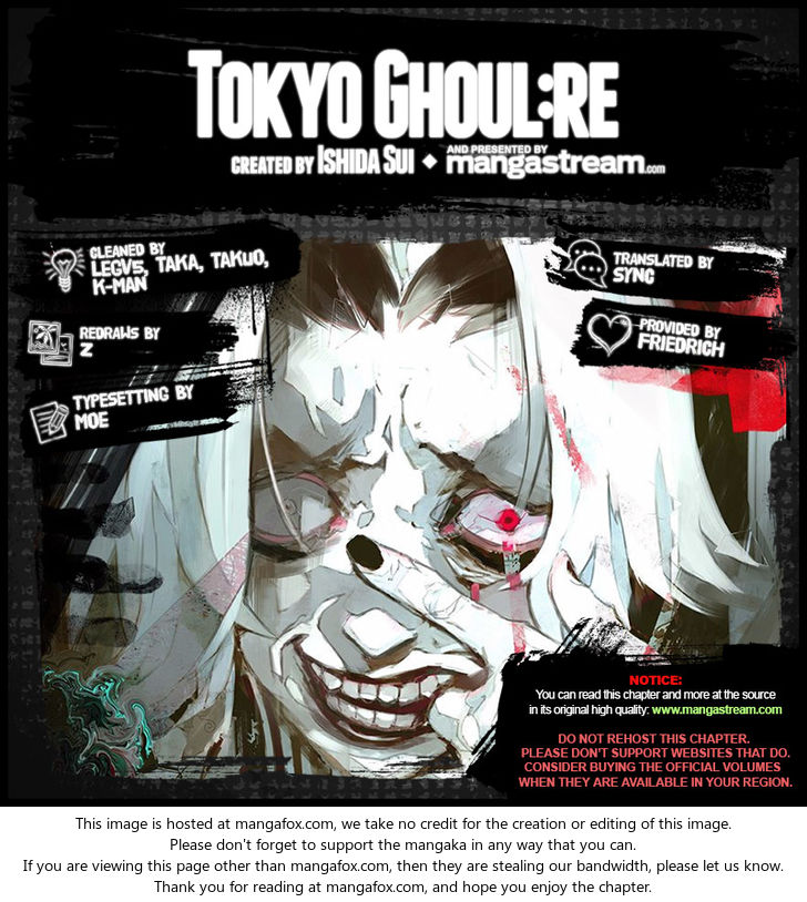 Read Tokyo Ghoul re en Manga Online